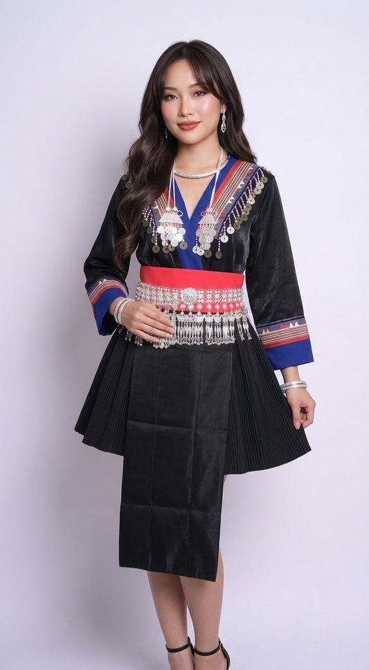 Hmong Hill Tribe Outfit