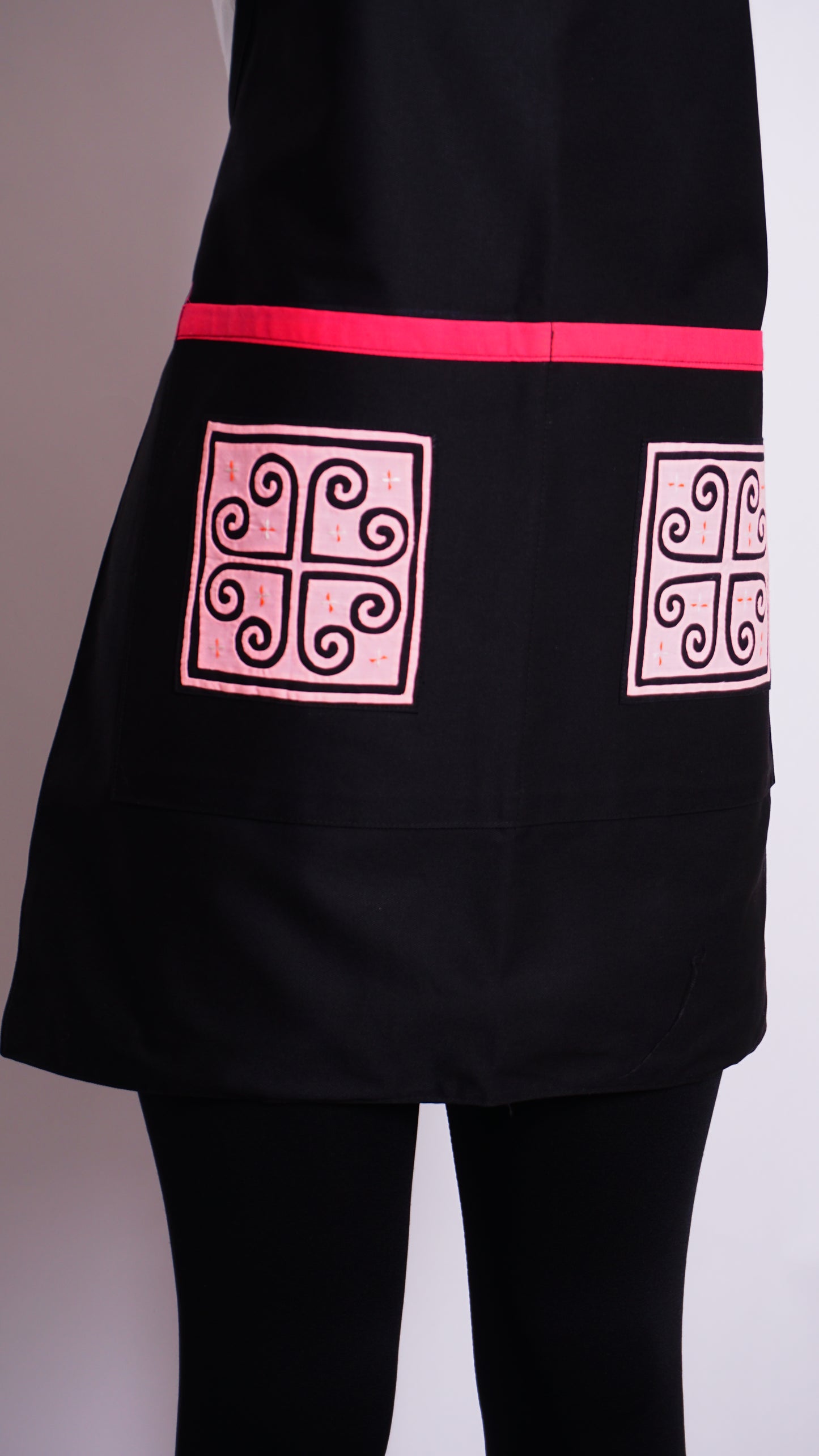 Pink Qwj Apron