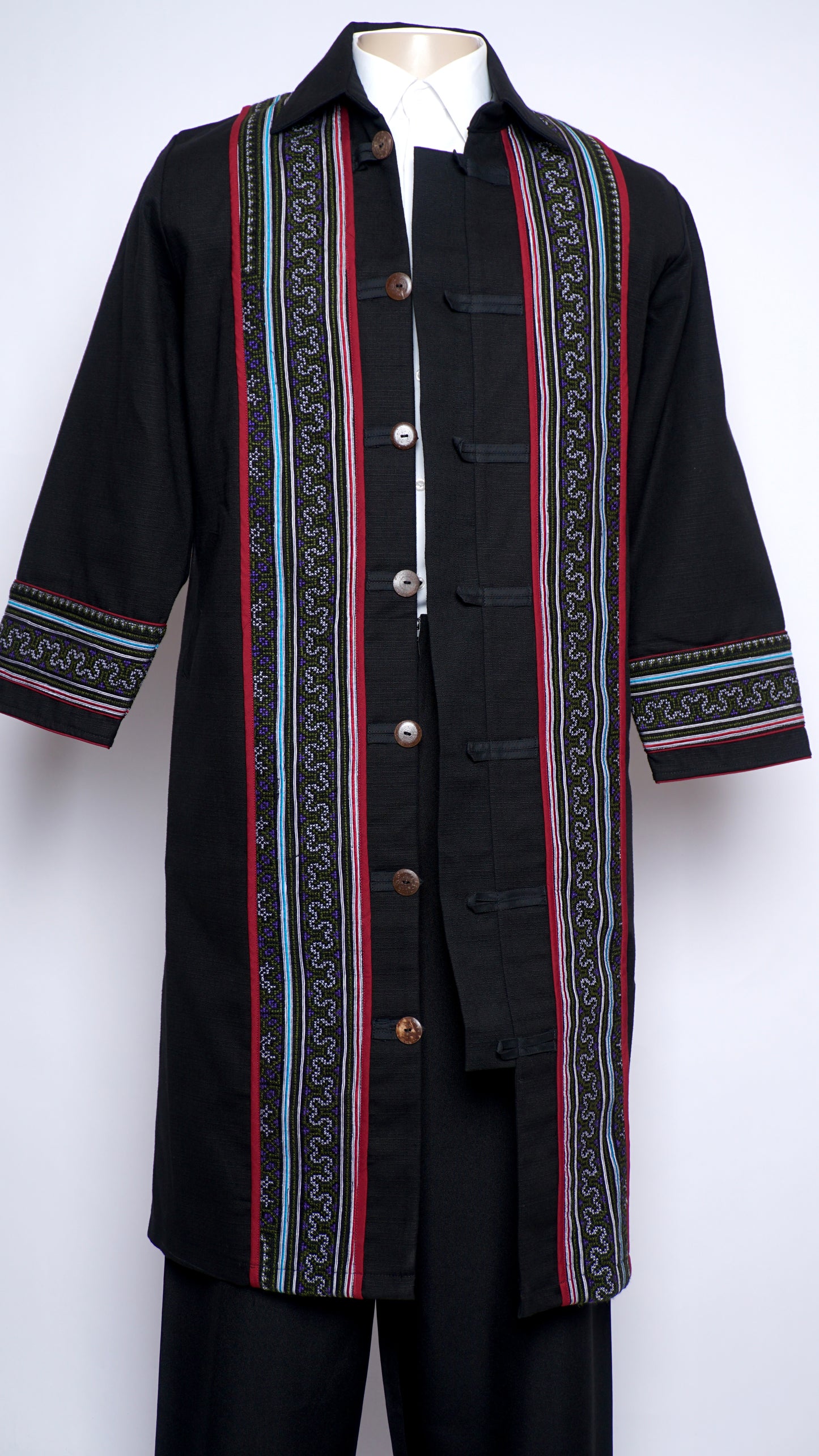Hill Tribe Long Coat (46")