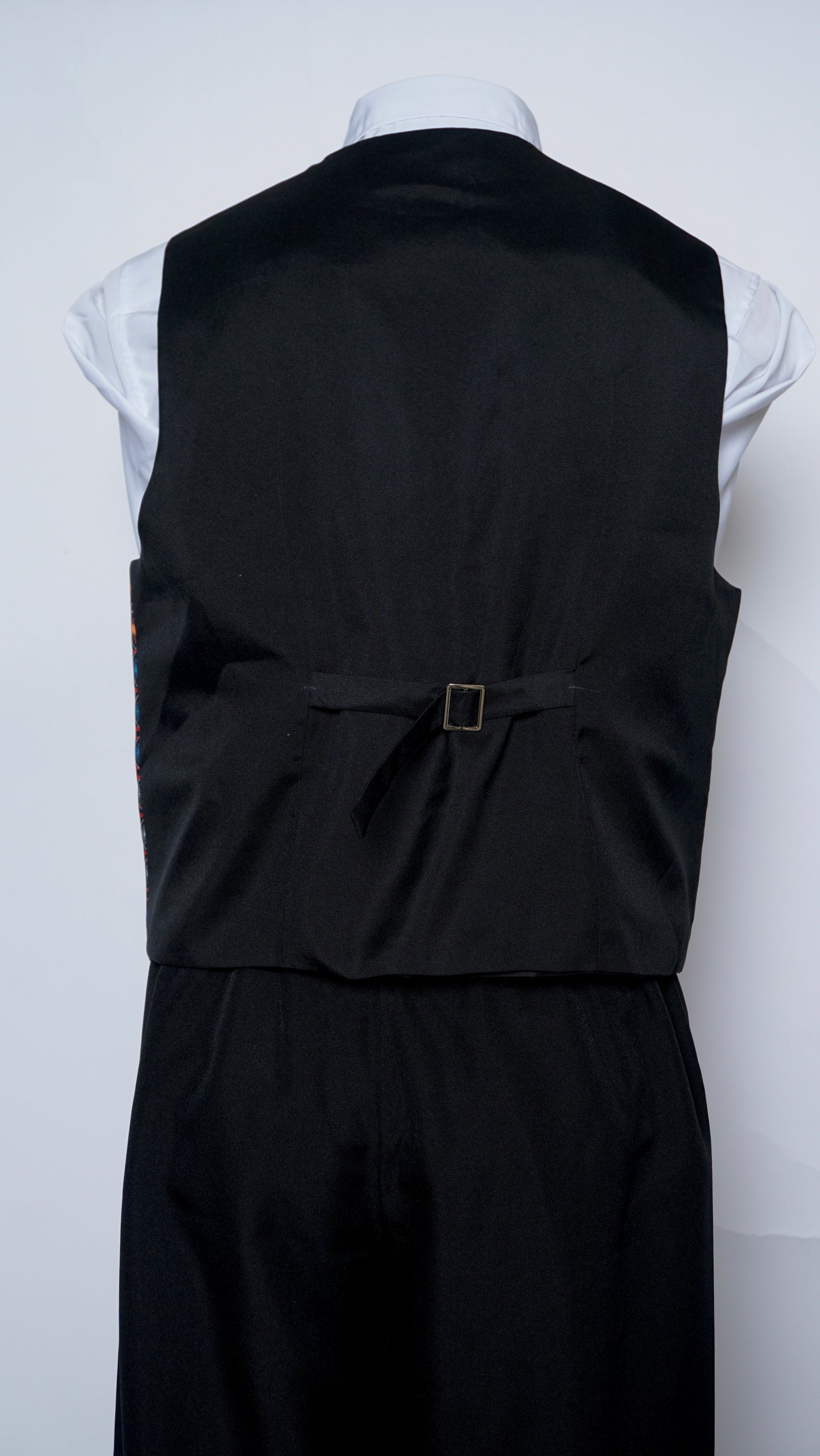 Printed X Pattern Vest