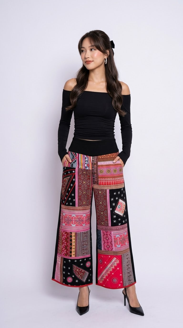 Women Hill Tribe Pants