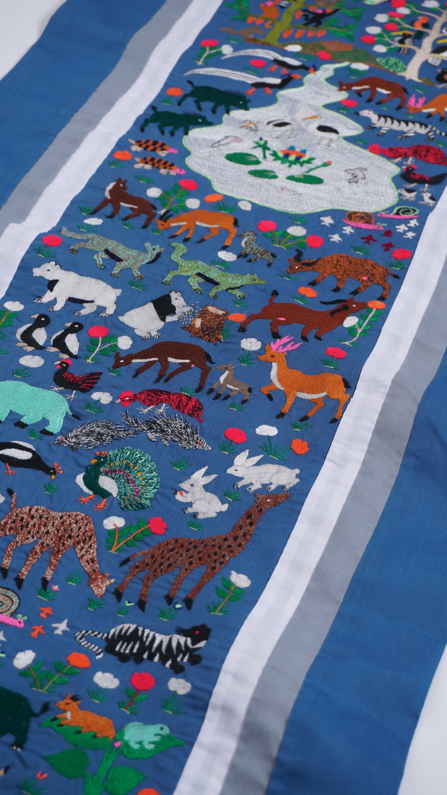 Wildlife Jungle Hmong Story Cloth