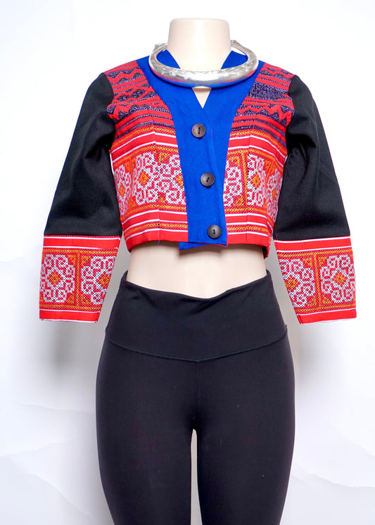 Hill Tribe Crop Top (36")