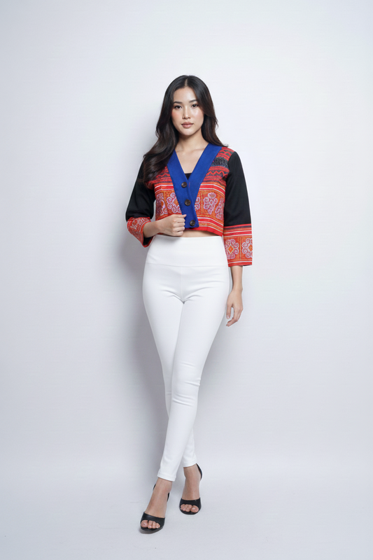 Hill Tribe Short Crop Top (36")