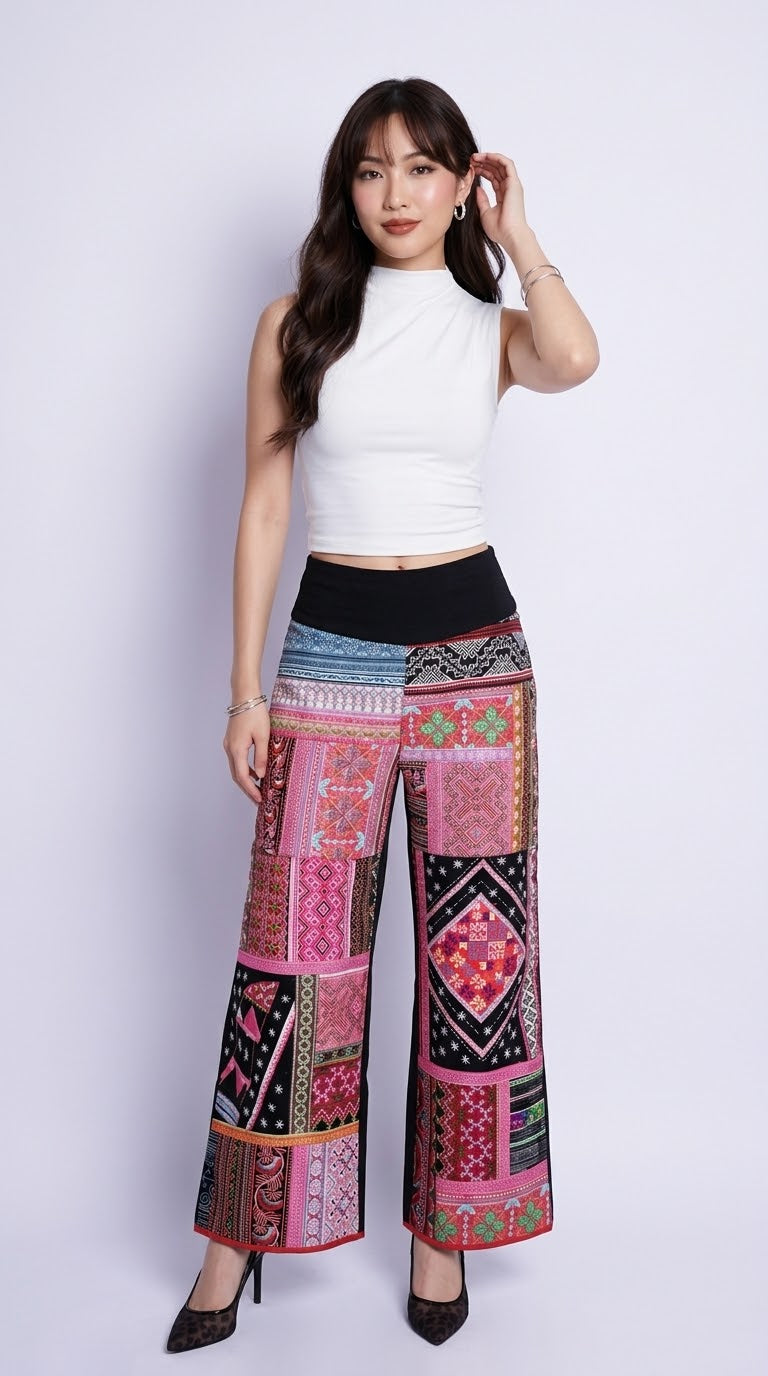Women Hill Tribe Pants