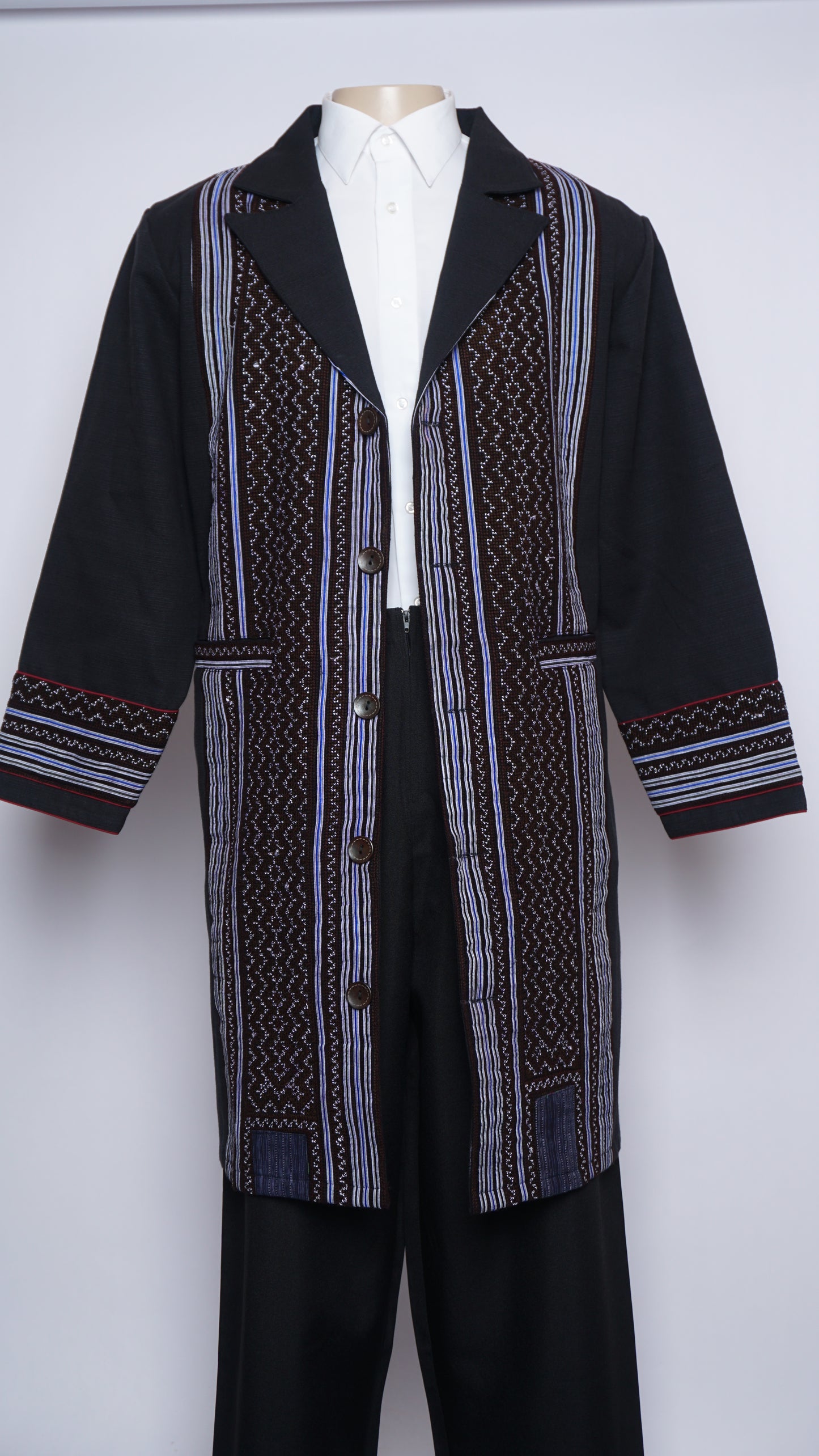 Hill Tribe Long Coat (50")