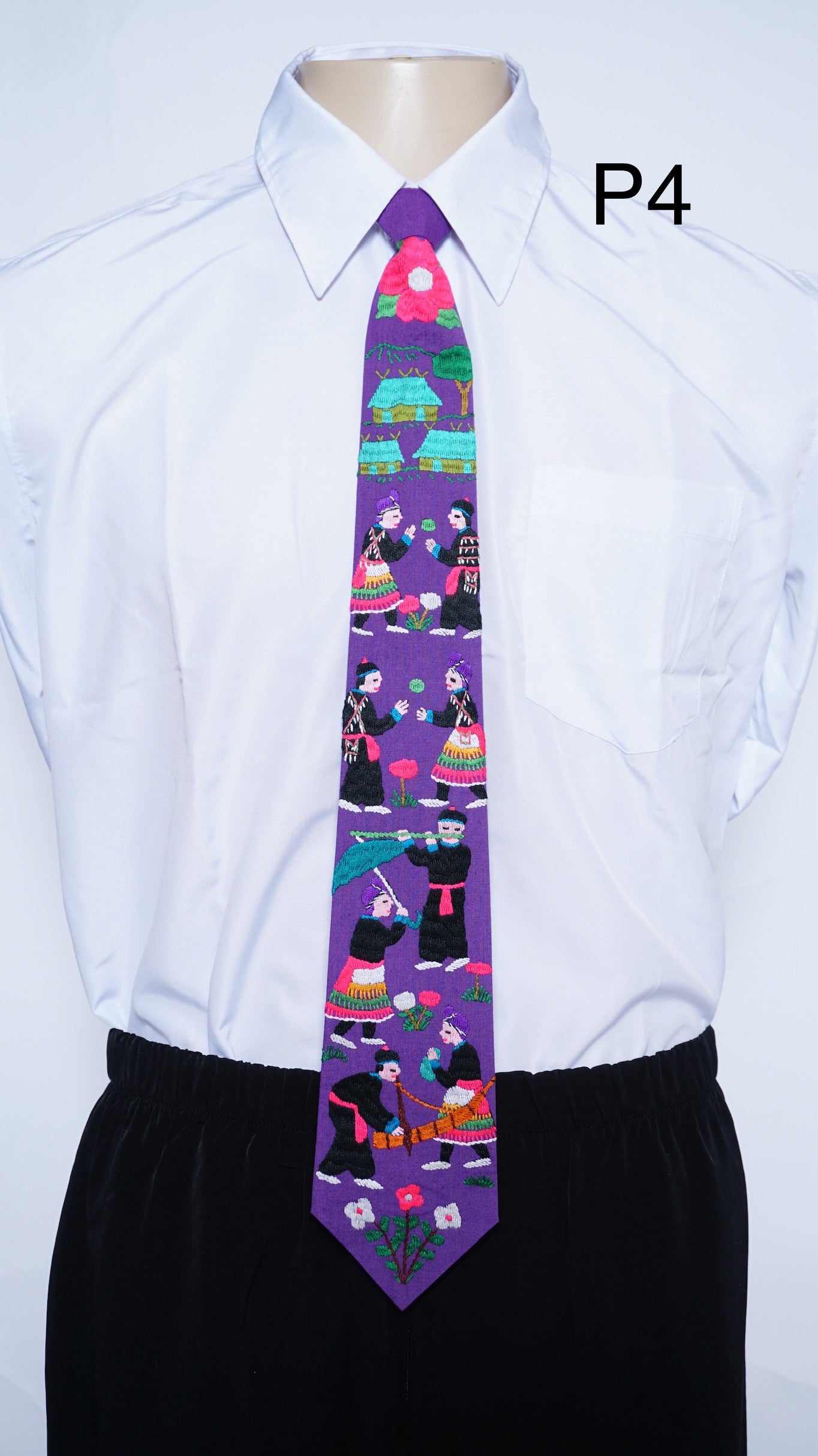 Men's Tie Purple
