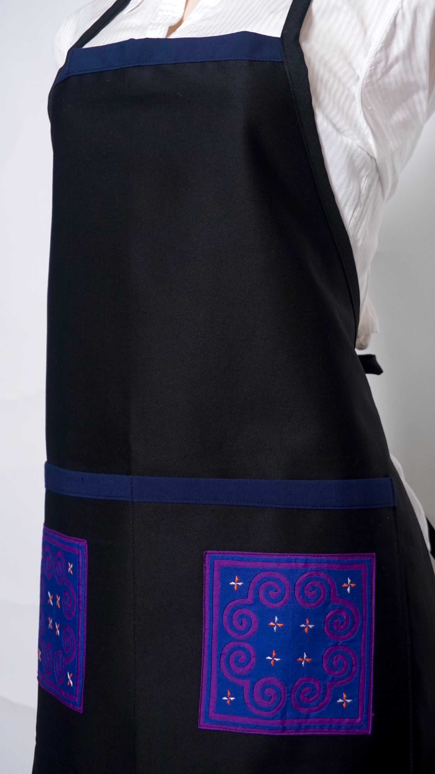 Pruple/Blue Apron
