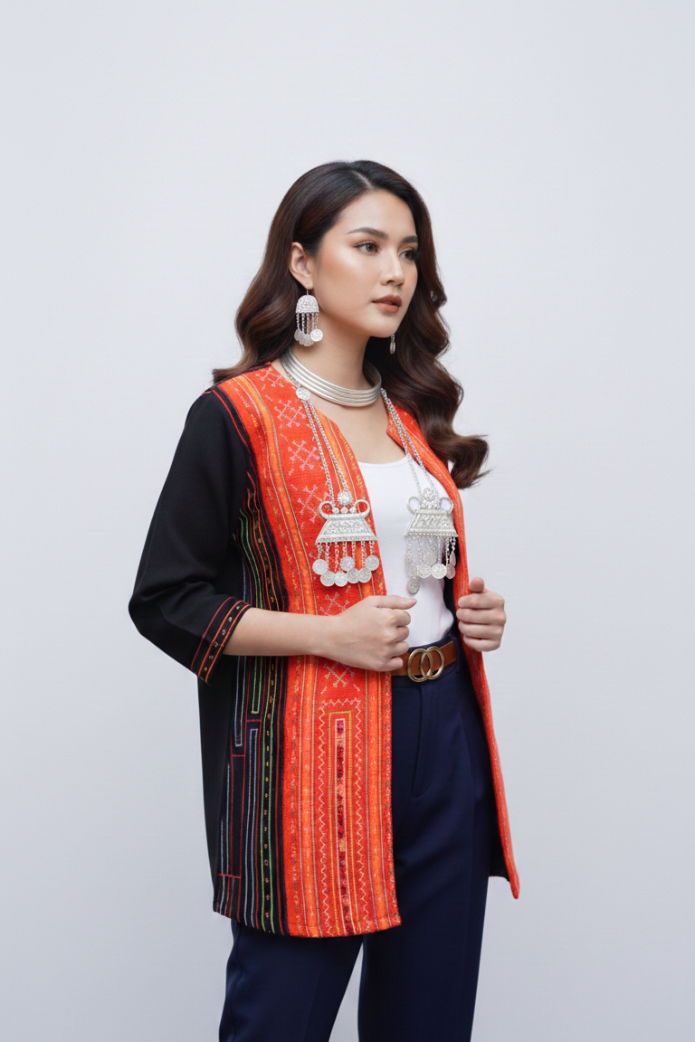 Hill Tribe Long Coat (42")