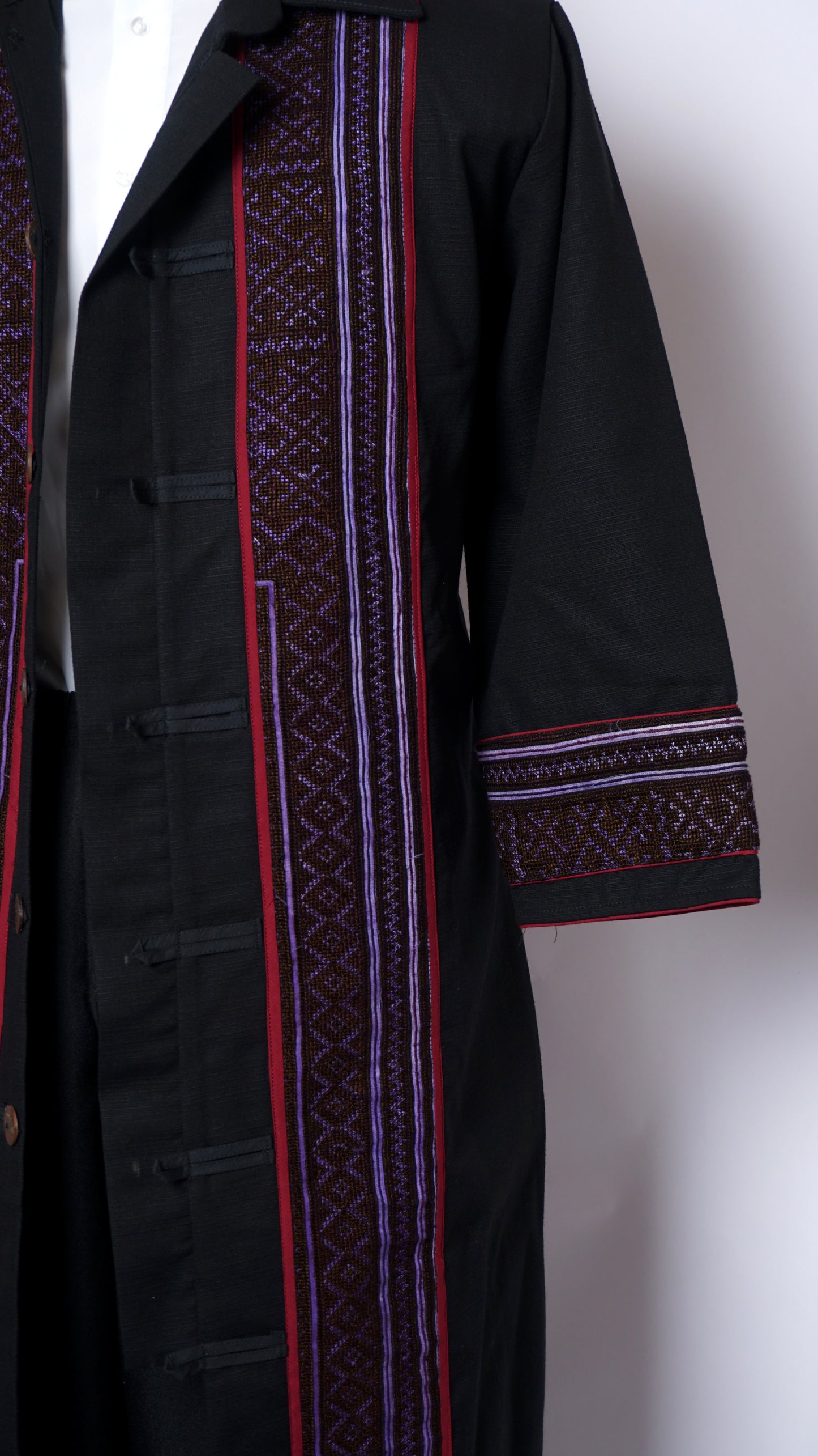 Hill Tribe Long Coat (50")