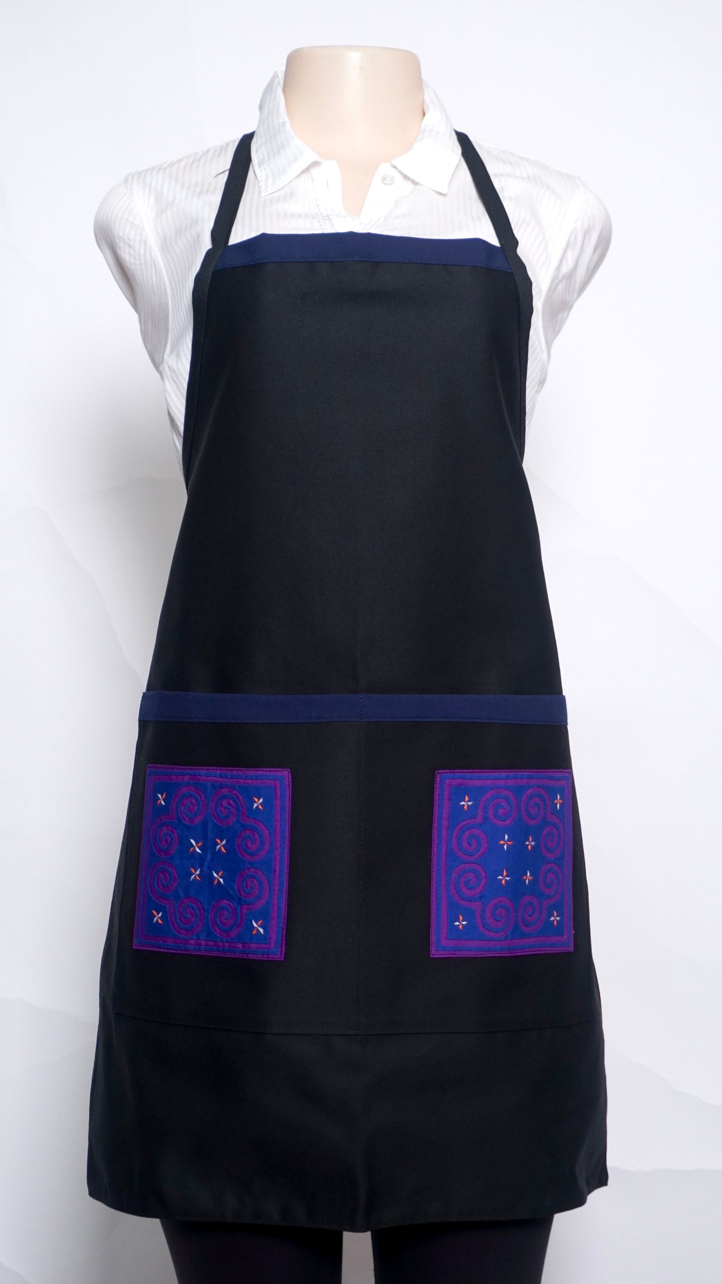 Pruple/Blue Apron