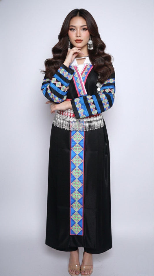 Hmong Txaij Handmade Pajntaub Tawm Laug (42")