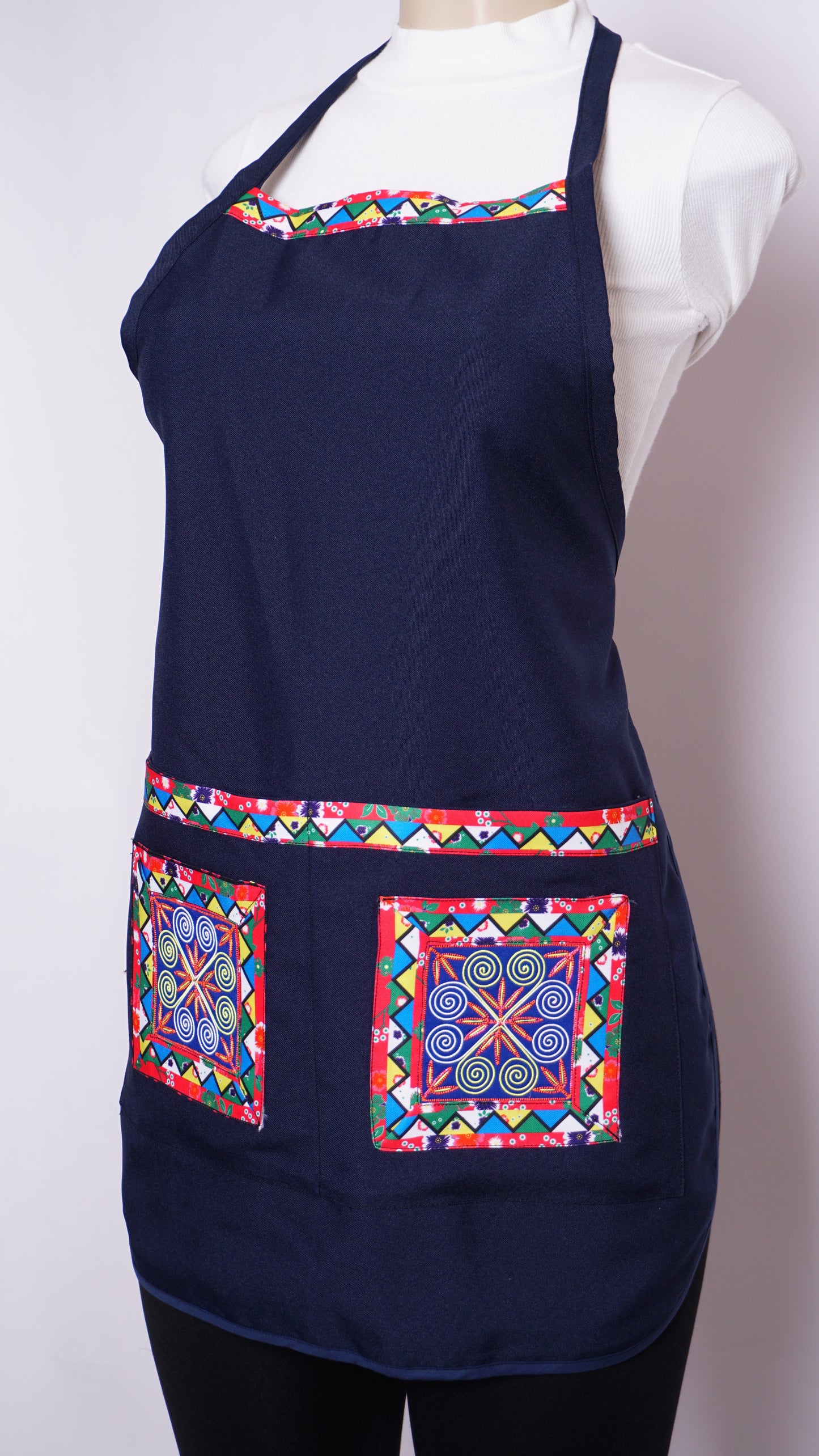 Navy Blue Apron