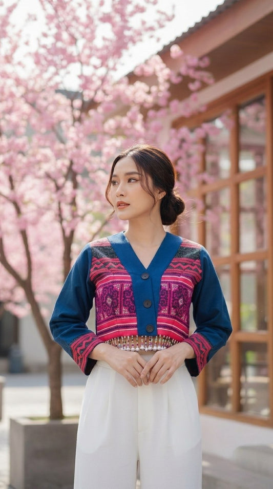 Hill Tribe Short Crop Top