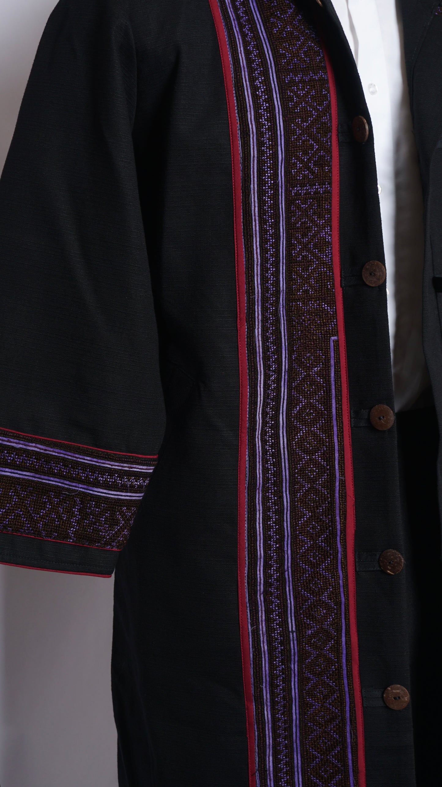 Hill Tribe Long Coat (50")
