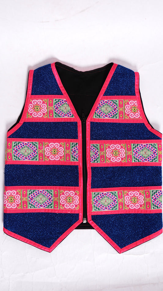Hmong Embroidered Vest