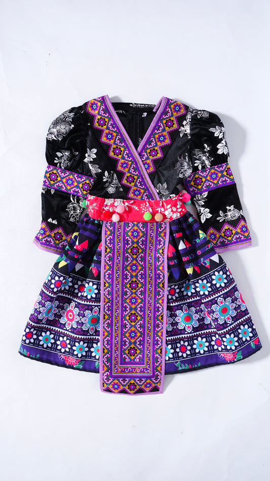 Long Sleeves Girl Dress (5-6yr)