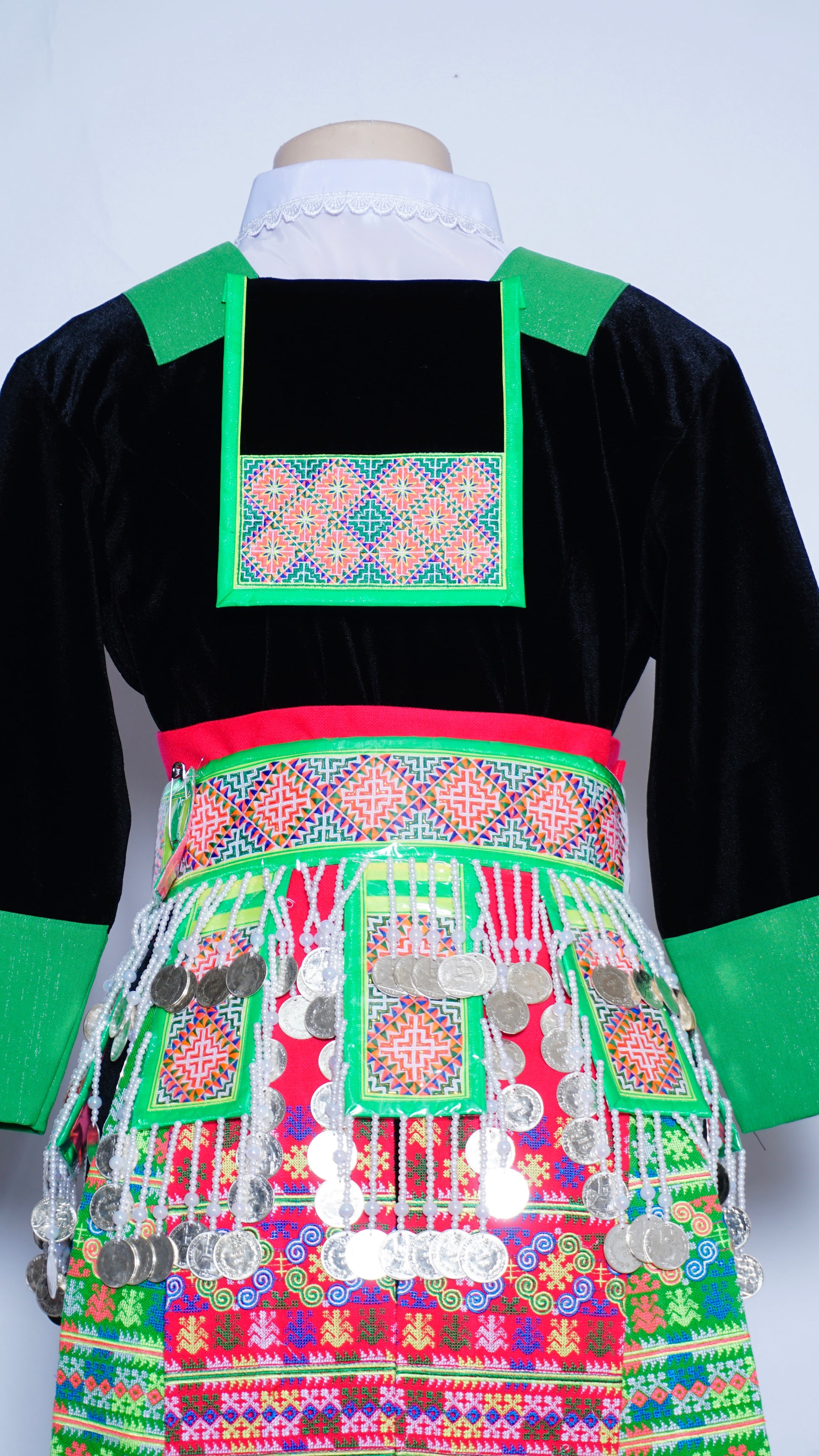 Hmong Nplooj Sev-Green – Hmong Custom Clothes