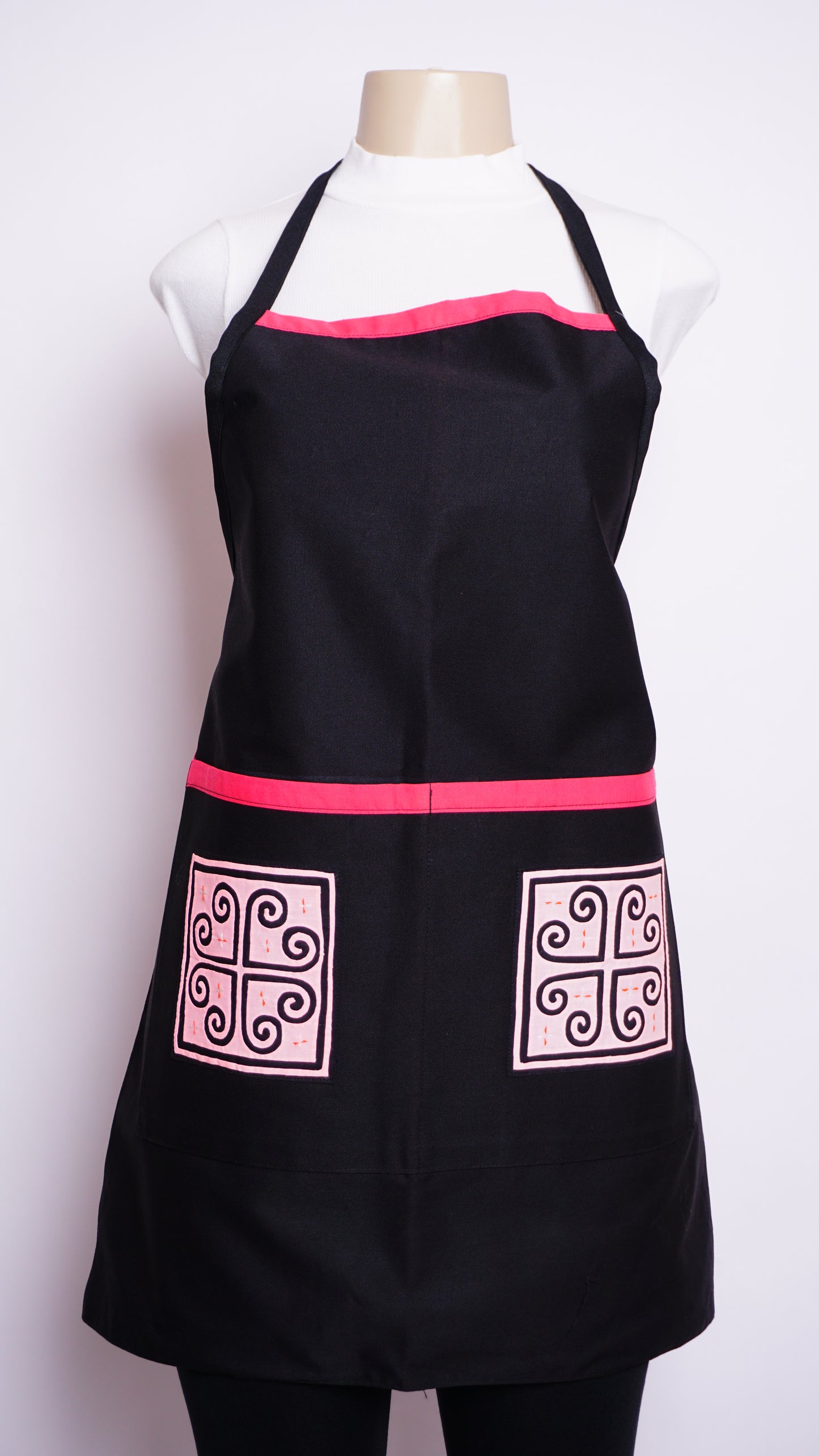 Pink Qwj Apron