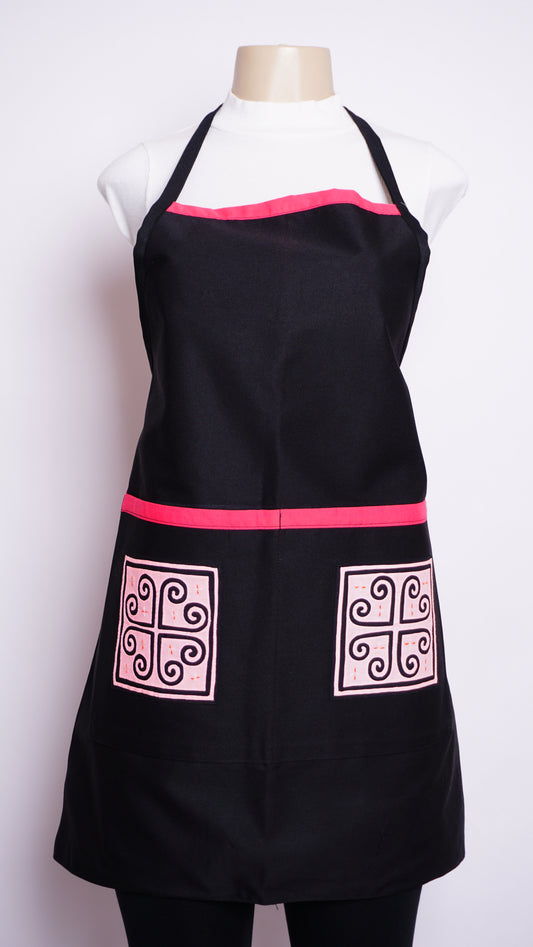 Pink Qwj Apron