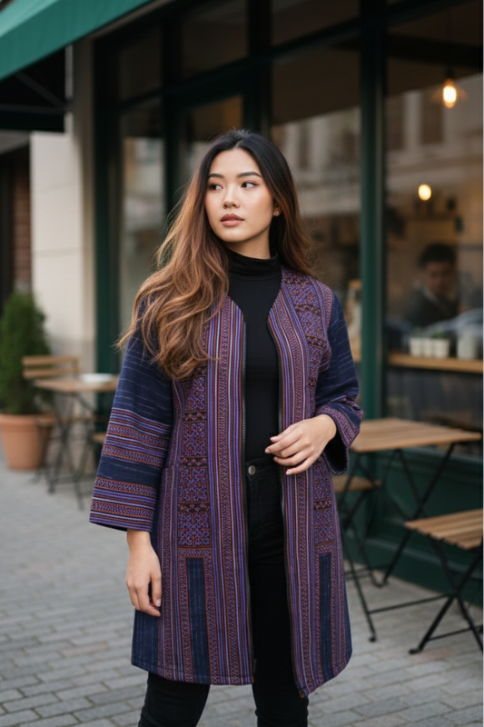 Hill Tribe Long Coat (44")