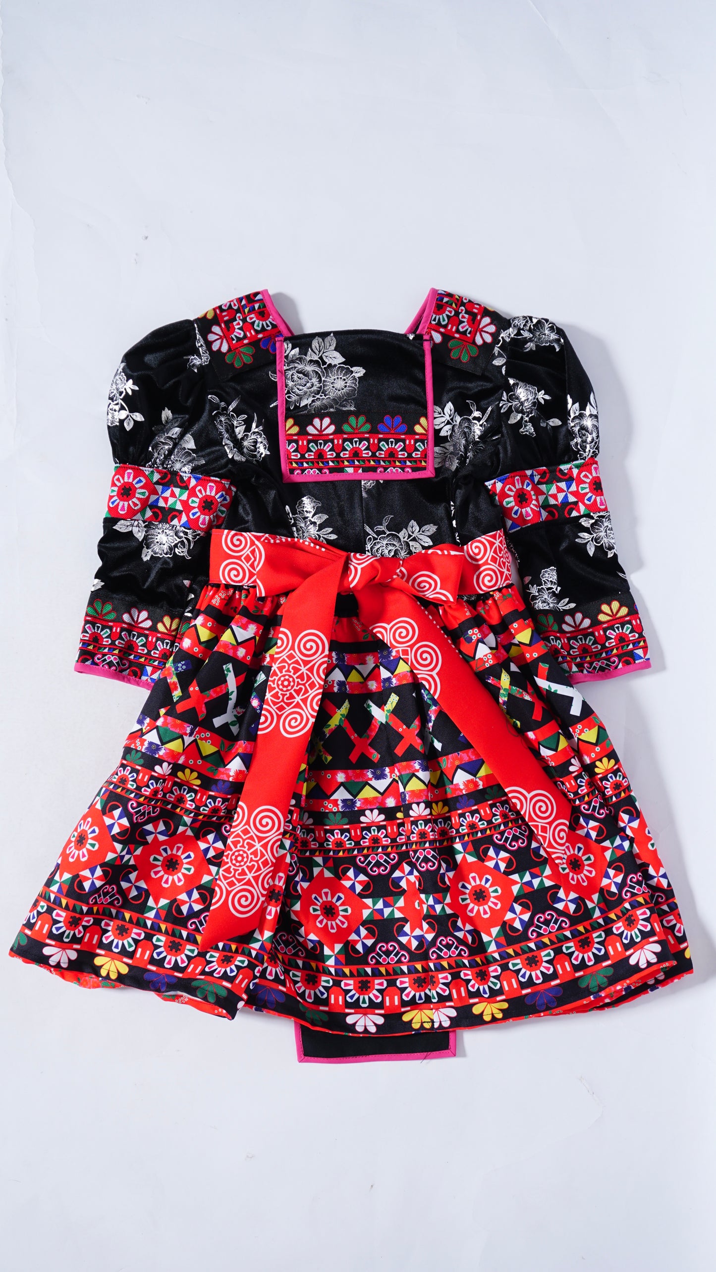 Long Sleeves Girl Dress (7-8yr)