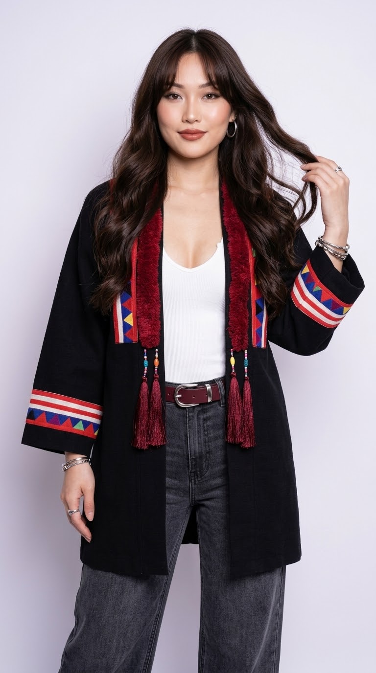 Hill Tribe Long Coat