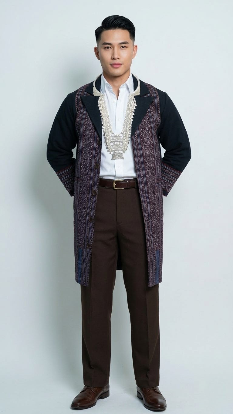 Hill Tribe Long Coat (46")