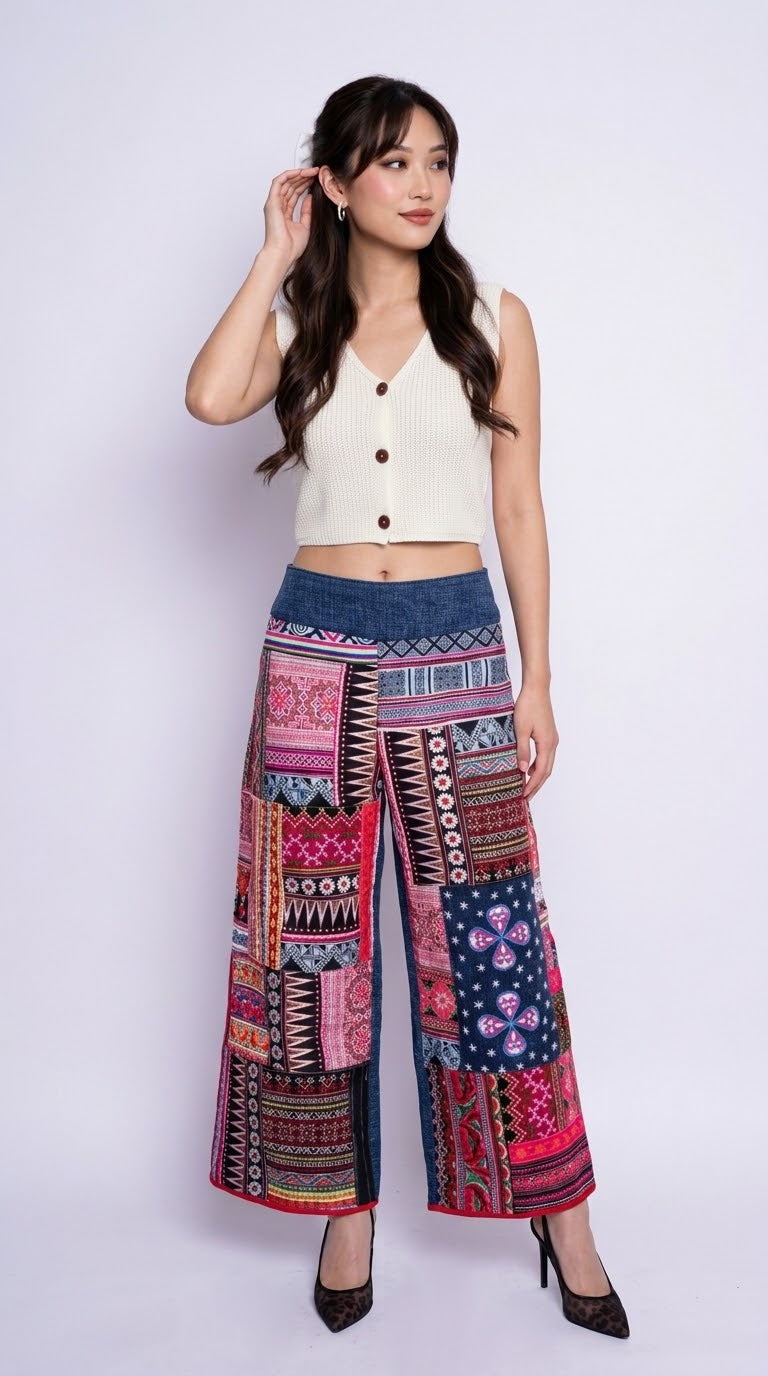 Women Hill Tribe Pants