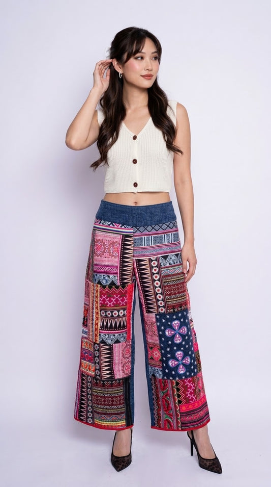 Women Hill Tribe Pants