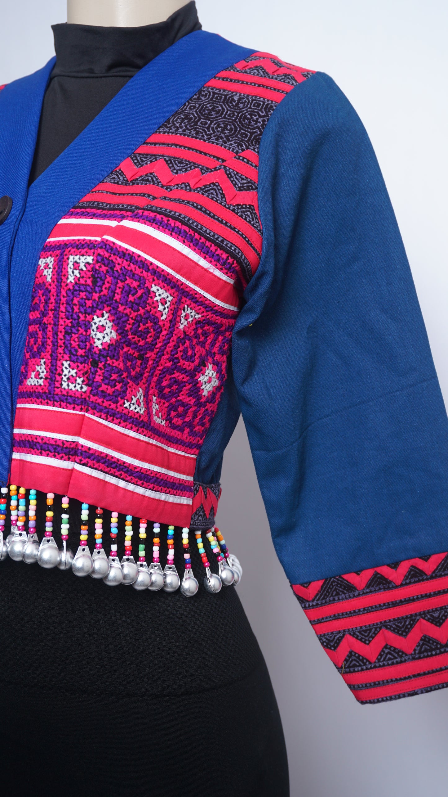 Hill Tribe Short Crop Top (38")