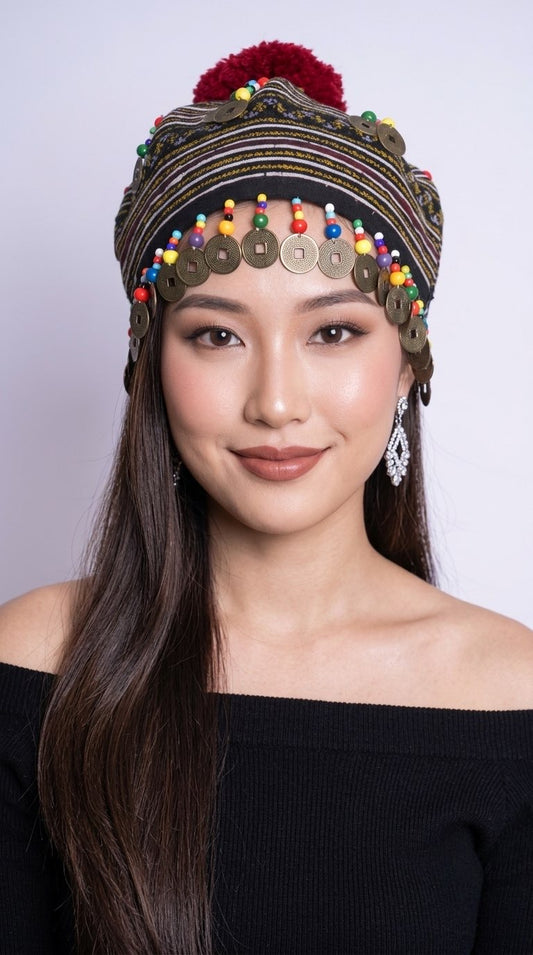 Hill Tribe Hmong Hat (21.5")