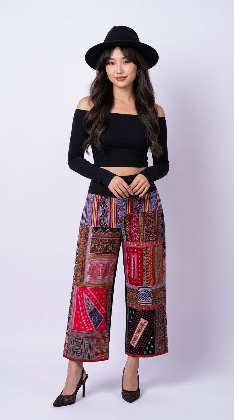 Women Hill Tribe Pants