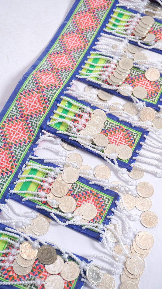 Handmade Pajntaub Mos Hlab (46")