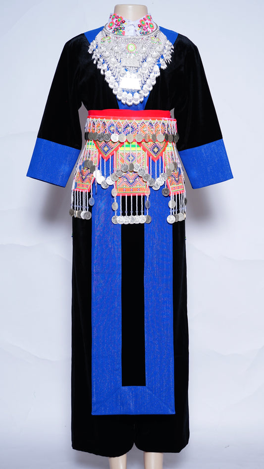 Hmong Nplooj Sev-Royal Blue