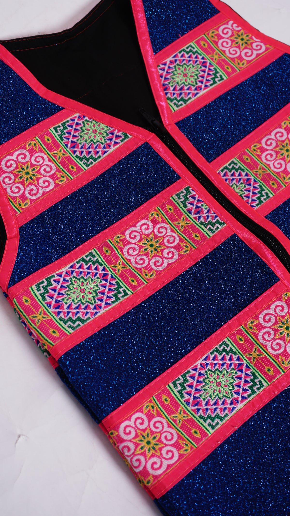 Hmong Embroidered Vest
