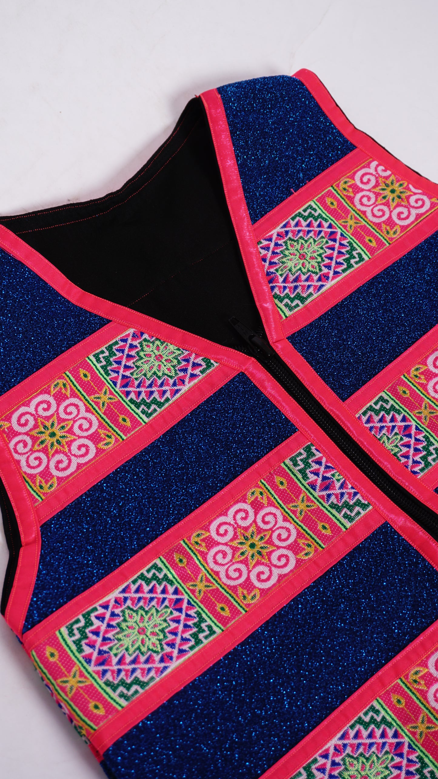 Hmong Embroidered Vest