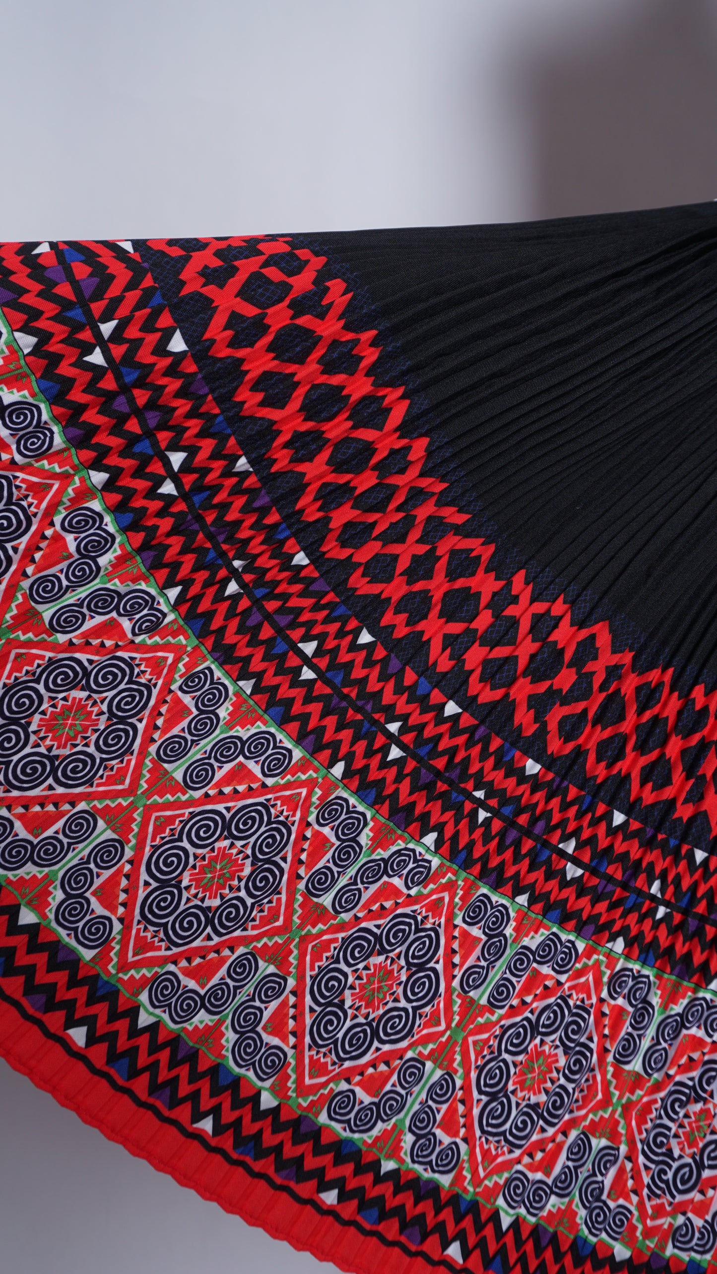 Printed Skirt Red
