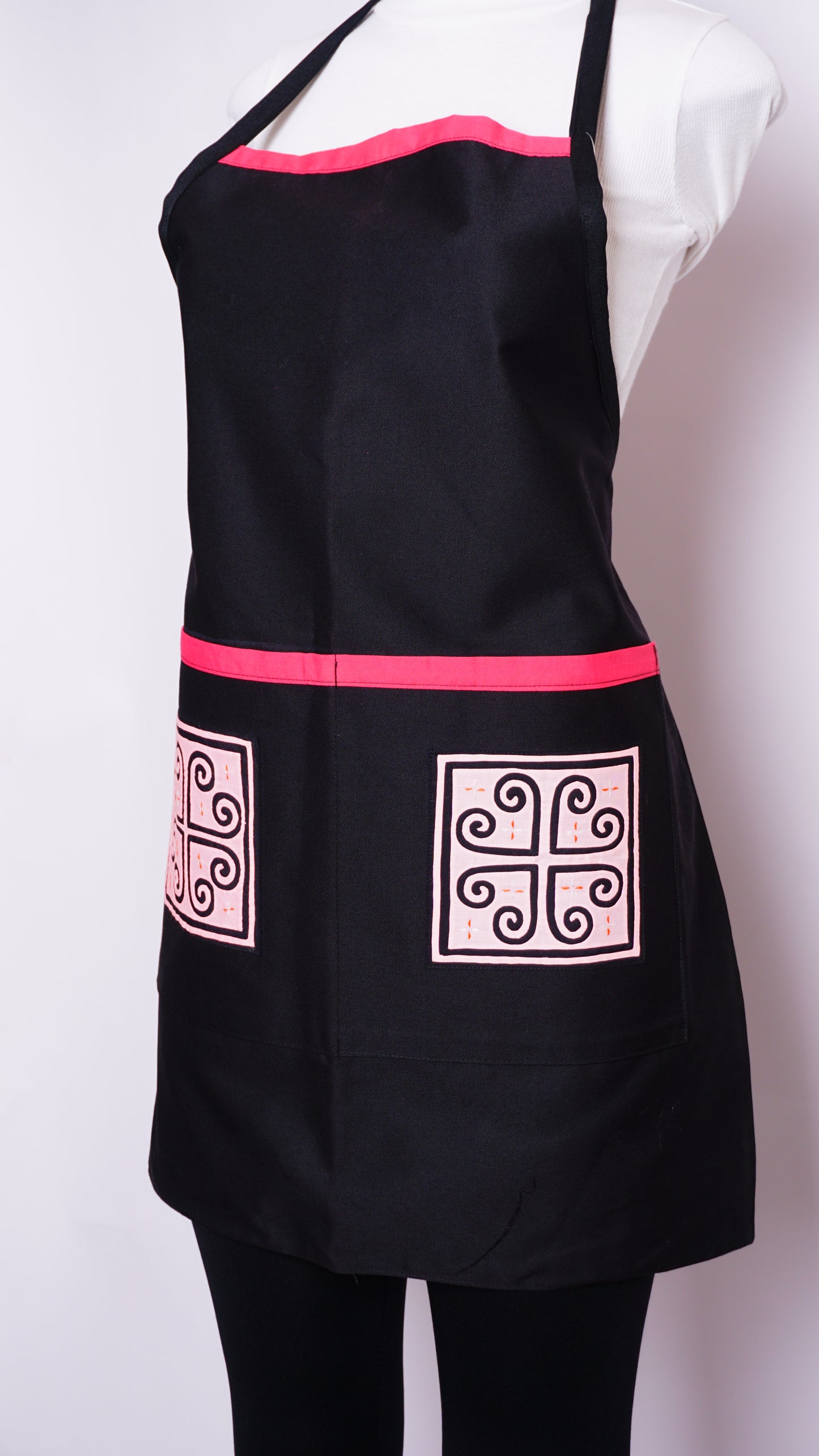 Pink Qwj Apron