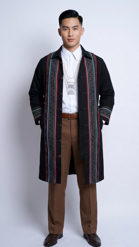 Hill Tribe Long Coat (46")