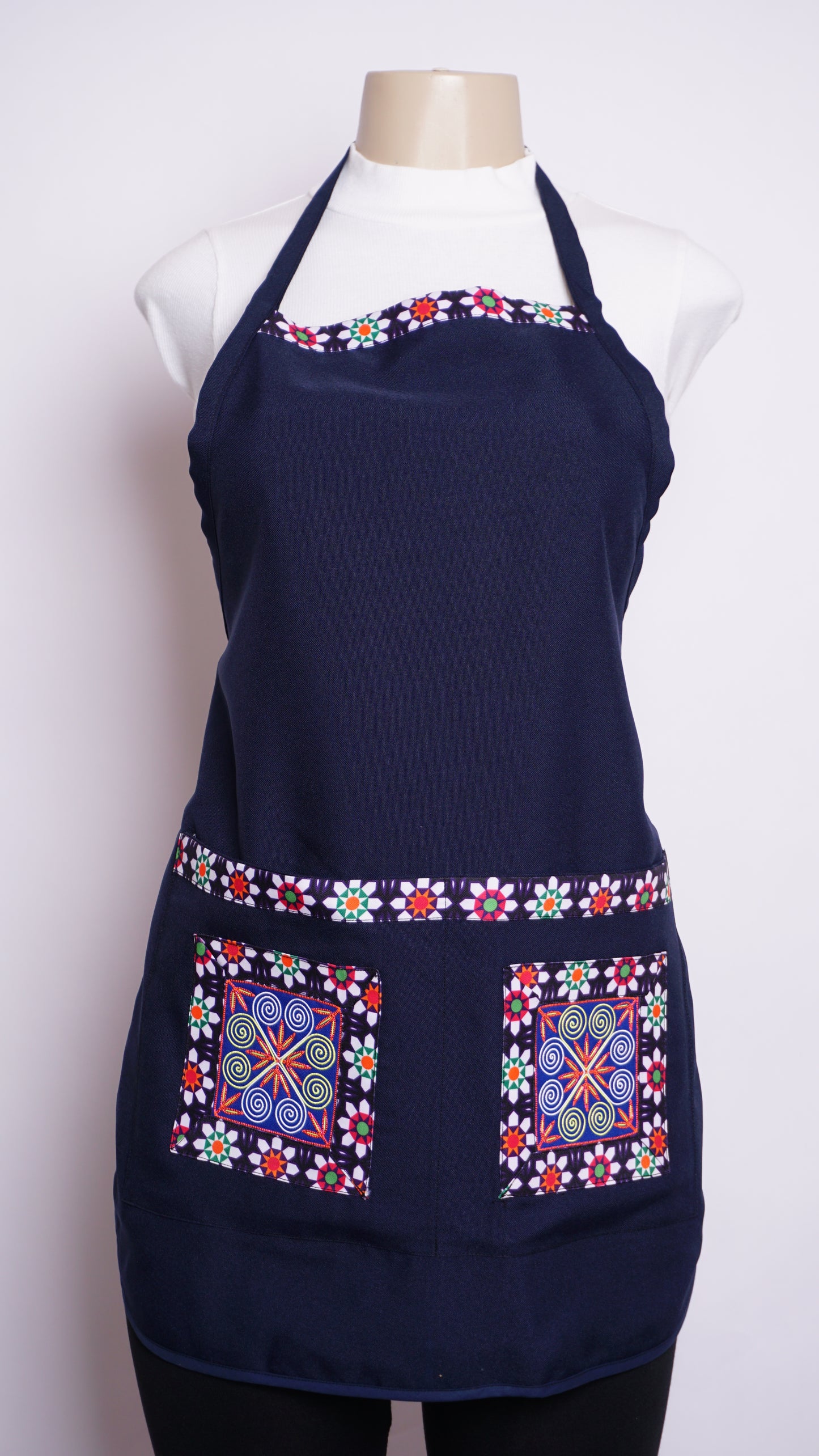 Navy Blue Apron