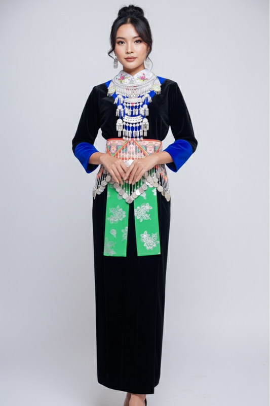 Hmong Xeev Velvet Plain